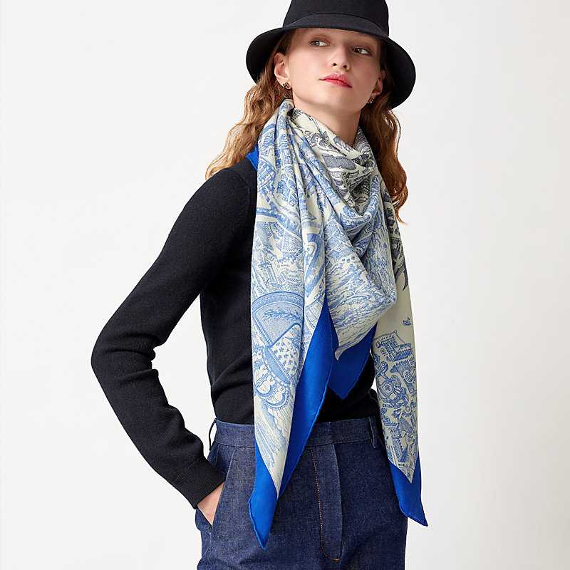 hermes lazy leopardess scarf