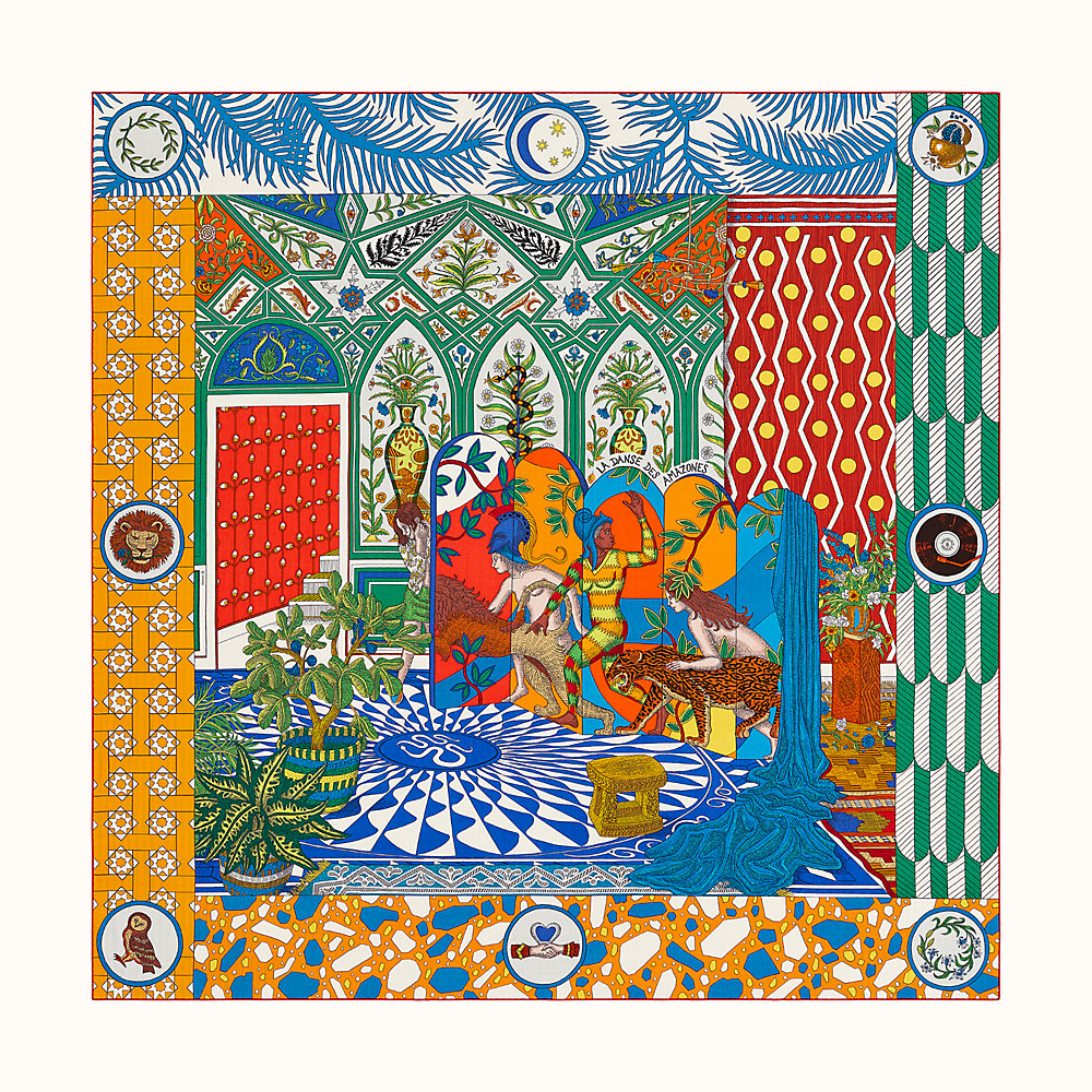 hermes amazones scarf