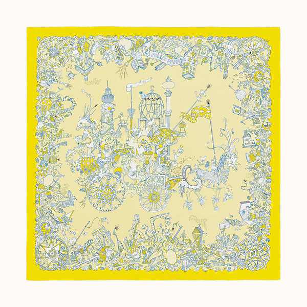 La Folle Parade Scarf 90 Hermes Usa