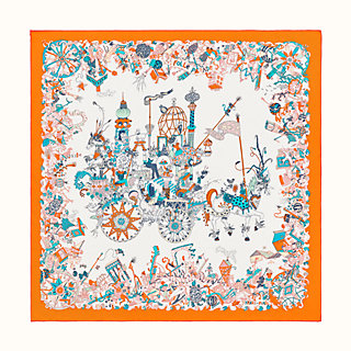 hermes la folle parade scarf 90