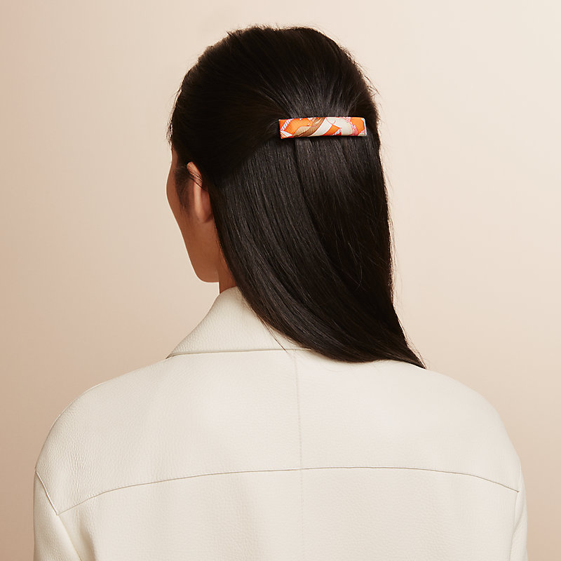 Why Tortoiseshell hair clips are in and silk hair scarves are out.