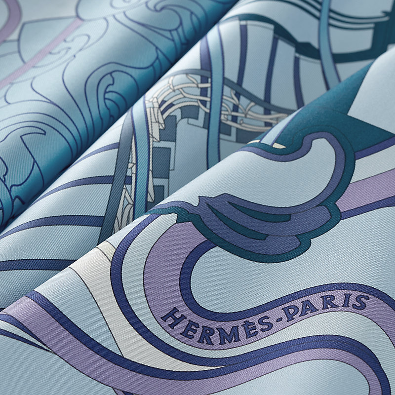 La Ligne Coup de Fouet 90方巾