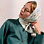 La Ligne Coup de Fouet scarf 90, View: Worn, worn, view 2 of 3