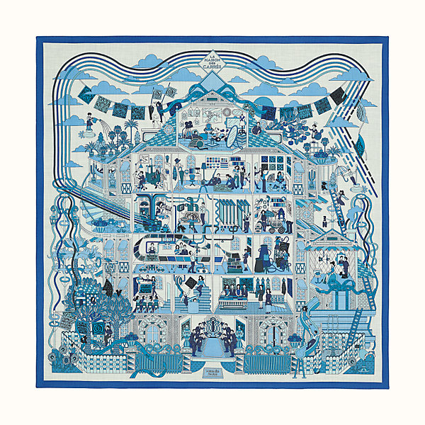 La Maison des Carres shawl 140 | Hermès UK