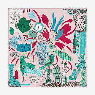 La Maison des Oiseaux Parleurs scarf 90 - front