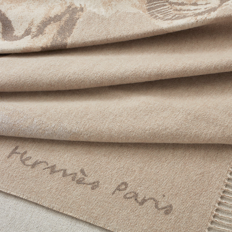 La Marche du Tigre blanket