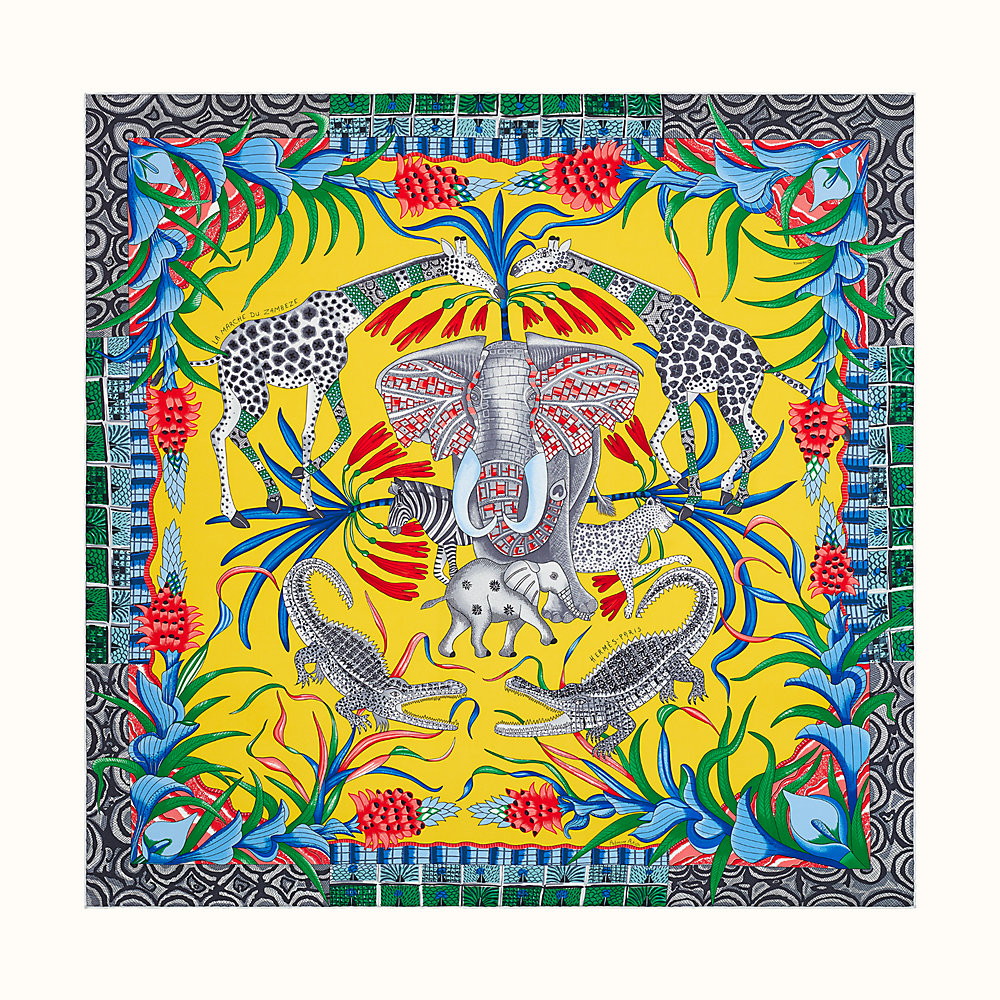 hermes la marche du zambeze scarf