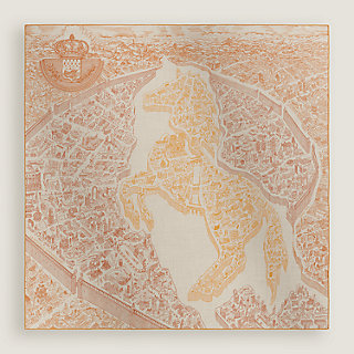 La Nouvelle Cite Cavaliere shawl 140
