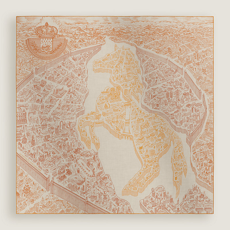 La Nouvelle Cite Cavaliere shawl 140, View: , view 3 of 4