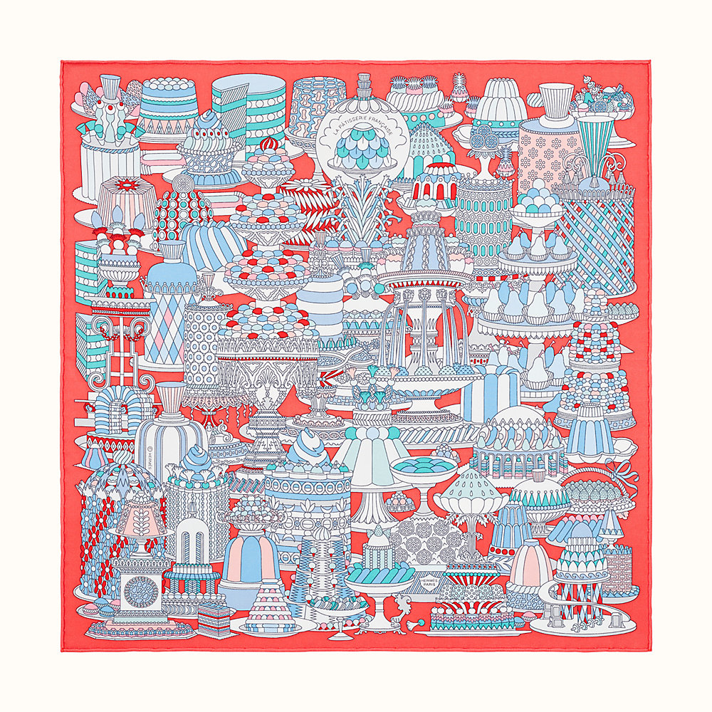 hermes patisserie scarf