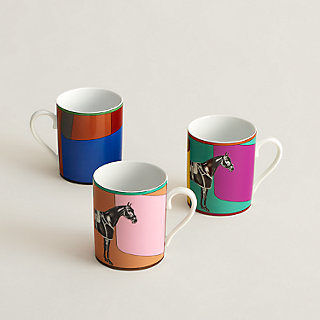 La Serpentine Hermès set of 3 mugs | Hermès Canada