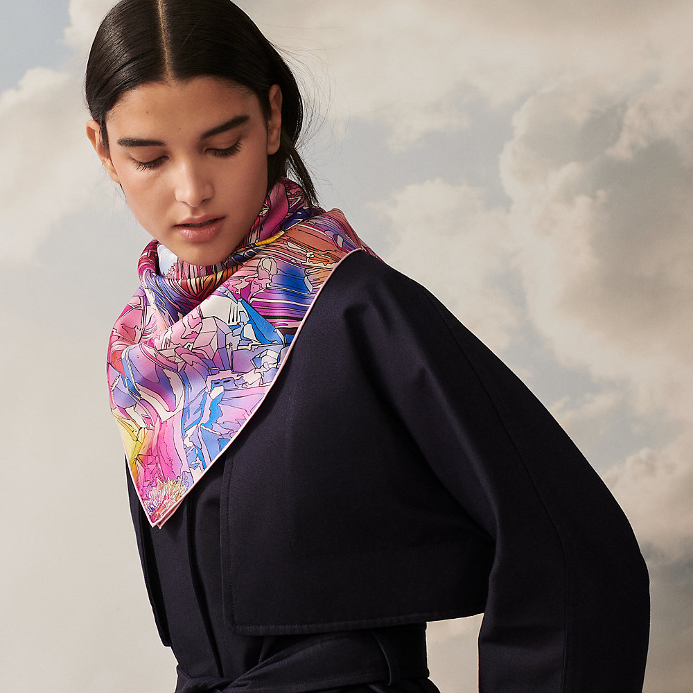 La Vallee de Cristal scarf 90 | Hermès Australia