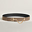 Lad belt buckle & Reversible leather strap 38&nbsp;mm, View: , view 1 of 3