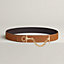 Lad belt buckle & Reversible leather strap 38&nbsp;mm, View: , view 2 of 3