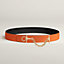 Lad belt buckle & Reversible leather strap 38&nbsp;mm, View: , view 2 of 3