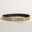 Lad belt buckle & Reversible leather strap 38&nbsp;mm, View: , view 2 of 3
