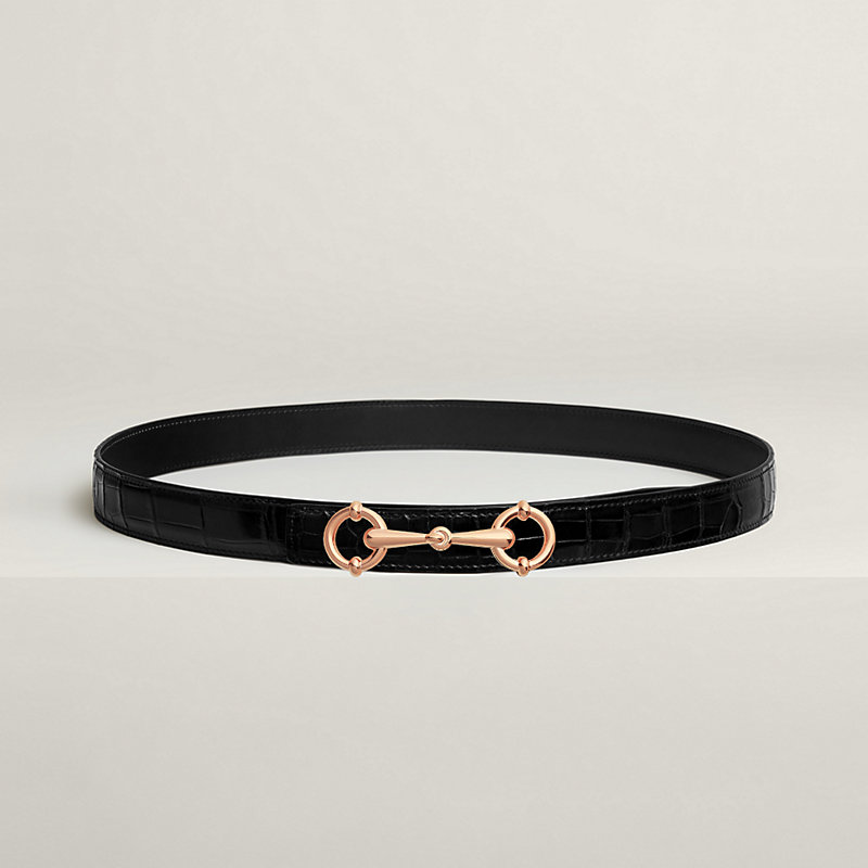 HERMES 皮ベルト　サイズ75 24mm幅 My H belt buckle & Hermès sur Mer reversible leather strap