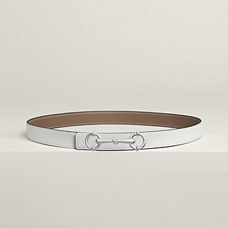 Lady Rider belt buckle & Reversible leather strap 24 mm