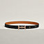 Lagune belt buckle & Hermès sur Mer reversible leather strap 24 mm, view 1 of 2