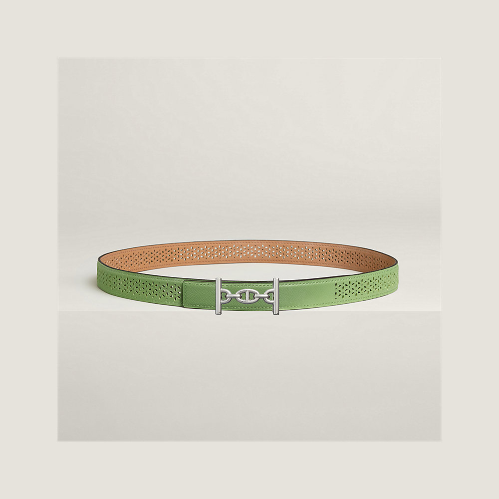 Lagune belt buckle & Reversible leather strap 24 mm | Hermès Canada