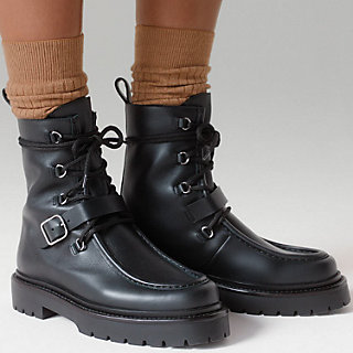 Land ankle boot - Black | Hermès USA display picture 1