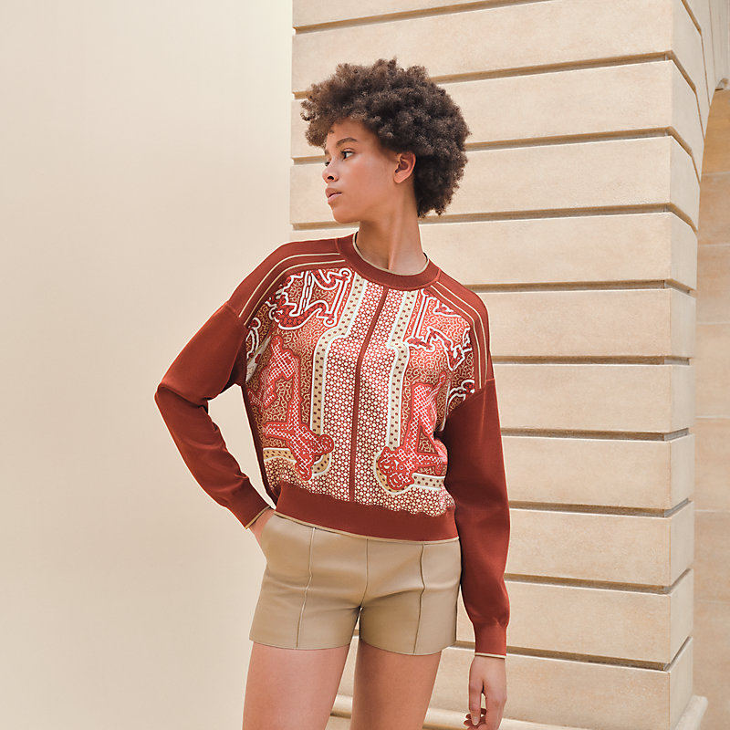 Langärmeliger Twillaine-Pullover Inspiration Sweat-shirt mit 