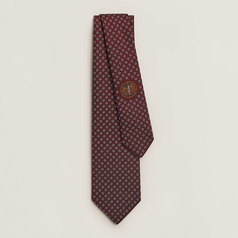 Larguez les Amarres tie - Red | Hermès UK