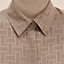 Lavallière-Hemd in maskuliner Optik mit "Mosaïque"-Motiv, Ansicht: Getragene Ansicht, worn, Ansicht 8 von 8