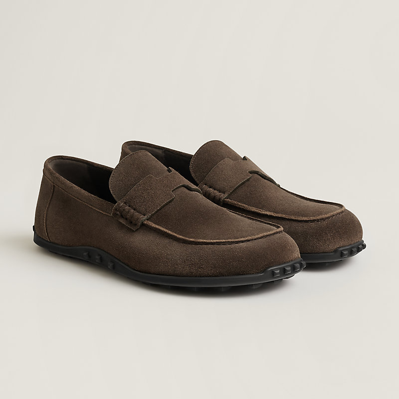 Lazy loafer - Brown | Hermès USA
