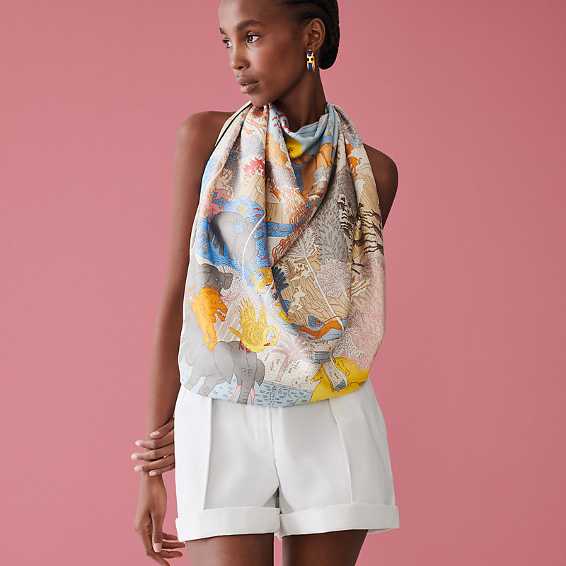 How to style your HERMES SCARF