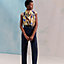 Le Carrousel du Tigre Royal scarf 90, View: Worn, worn, view 2 of 3