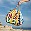 Le Chant des Cigales beach bag, View: Worn, worn, view 2 of 6