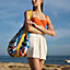Le Chant des Cigales beach bag, View: Worn, worn, view 6 of 6