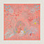 Le Jardin des Peintres Double Face scarf 90, View: Worn, worn, view 3 of 6