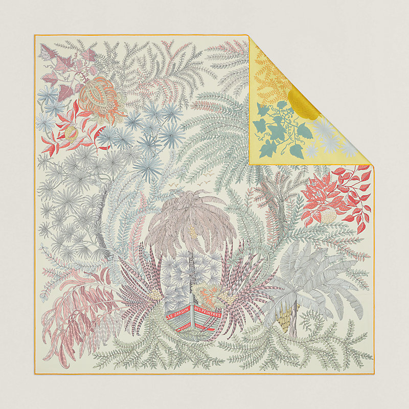 Le Jardin des Peintres Double Face scarf 90 | Hermès Australia