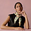 Le Jardin des Peintres scarf 70, View: Worn, worn, view 3 of 4