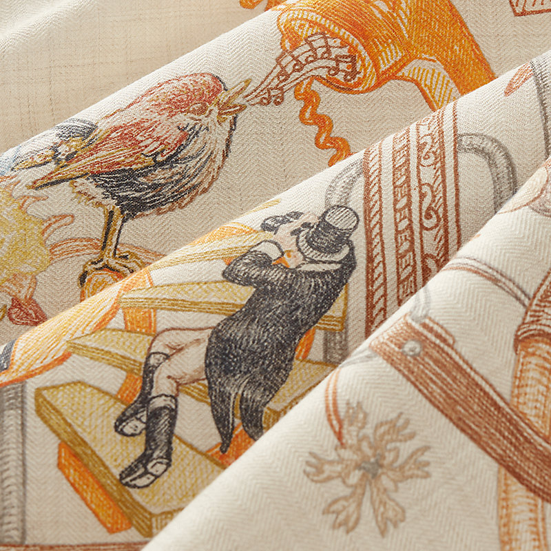 Le Monde d'Hermès shawl 140