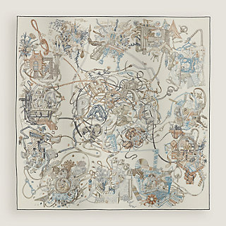 Le Monde d'Hermès shawl 140