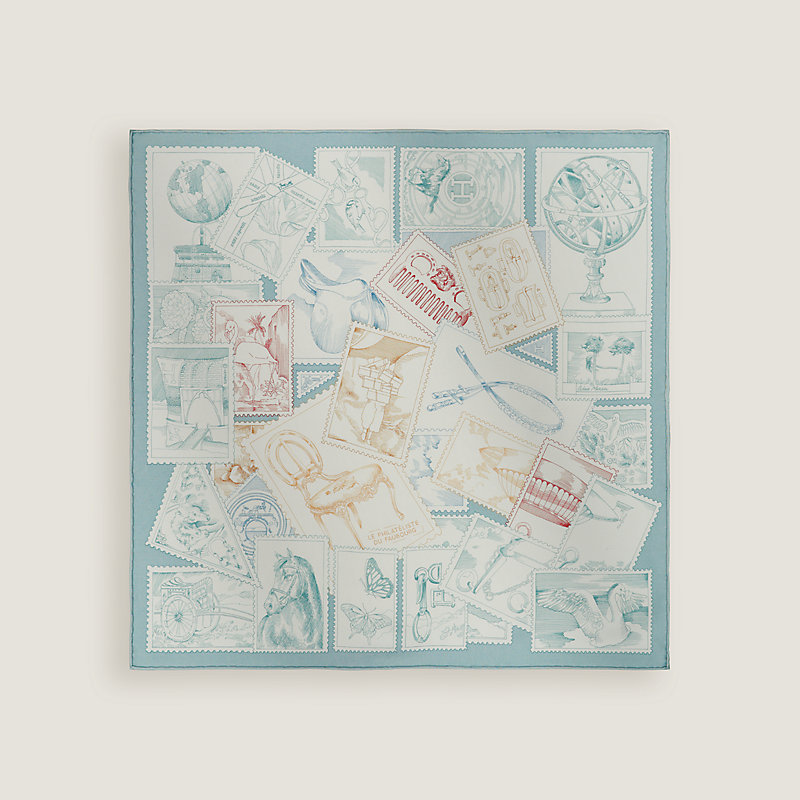 Le Philateliste du Faubourg Detail 스카프 45