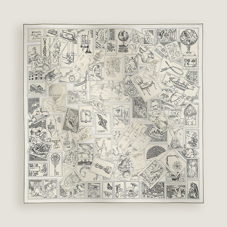 Le Philateliste du Faubourg scarf 90 | Hermès USA 