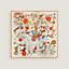 Le Pommier Sellier scarf 45, View: Flat, flat, view 1 of 4