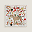Le Pommier Sellier scarf 45, View: Flat, flat, view 1 of 4