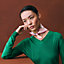 Le Pommier Sellier scarf 45, View: Worn, worn, view 2 of 3