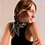 Le Rodeo des Fruits bandana 55, View: Worn, worn, view 2 of 3