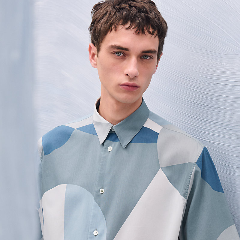 "Le Theoreme d'Equithagore" straight cut shirt