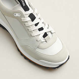 【都会的なデザイン】HERMES スニーカー Leader / Blanc 25A Leader sneaker | Hermès Netherlands