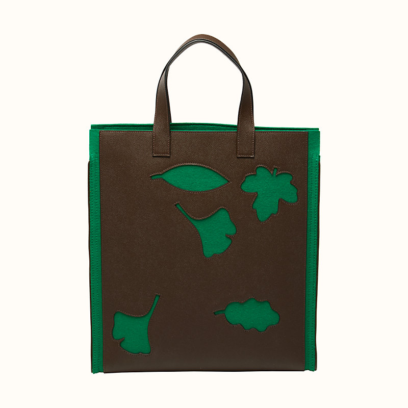 hermes leaf bag