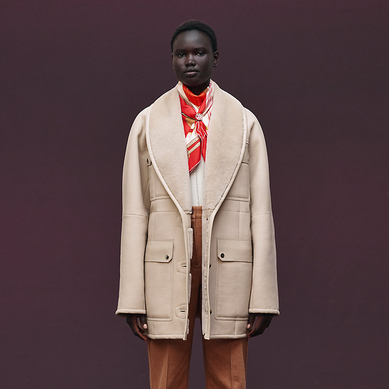 Leather coat, View: , view 3 of 9