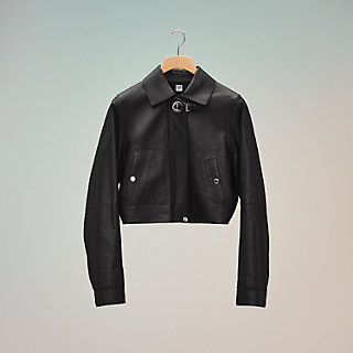 hermes leather shirt