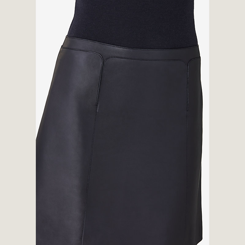 Leather skirt